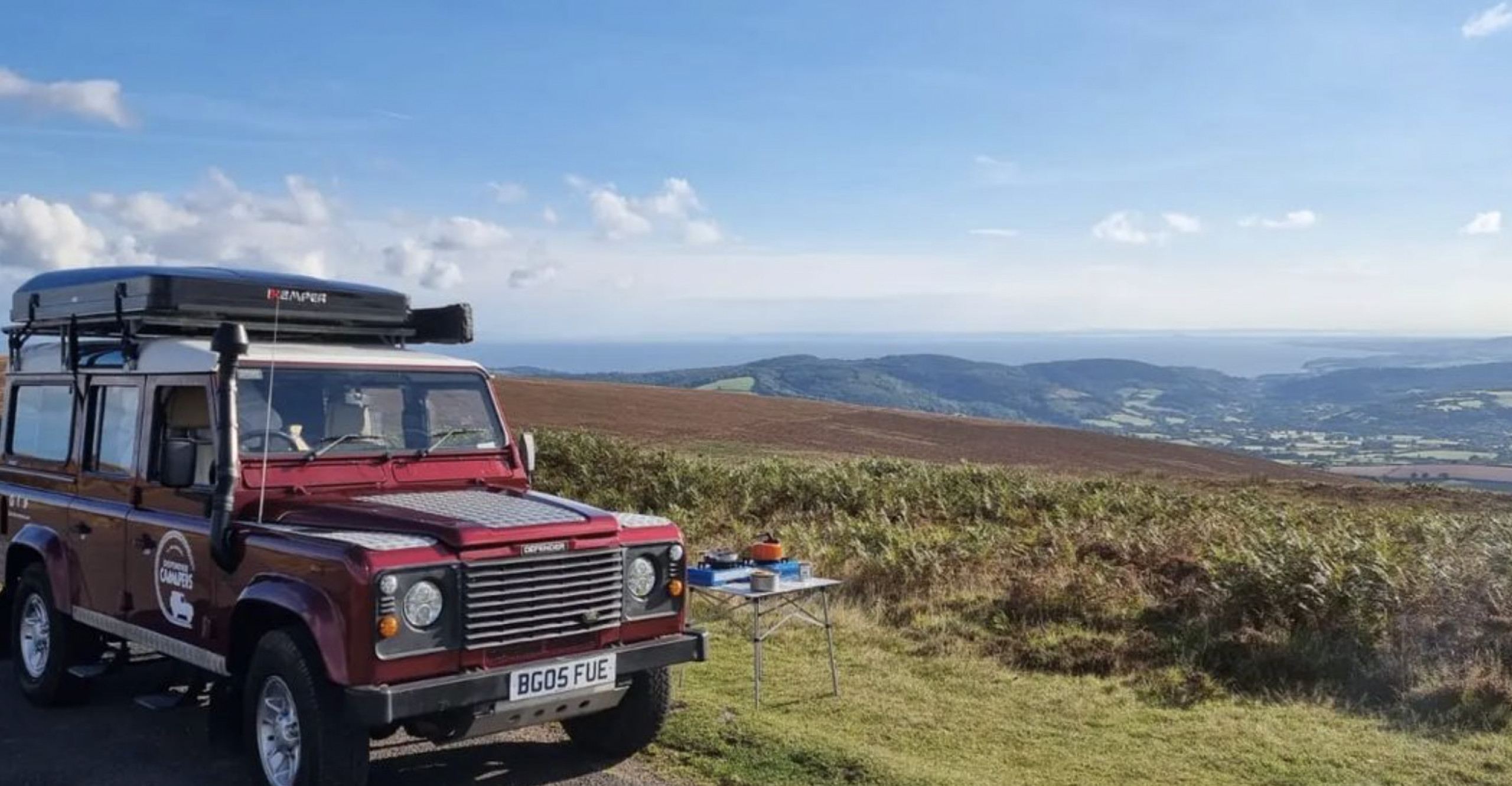 Defender 110 cherry belle